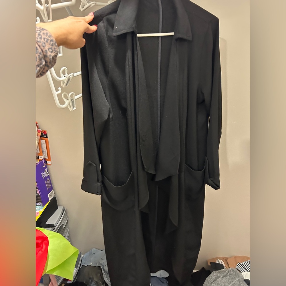 Lush Black Textured Jacket